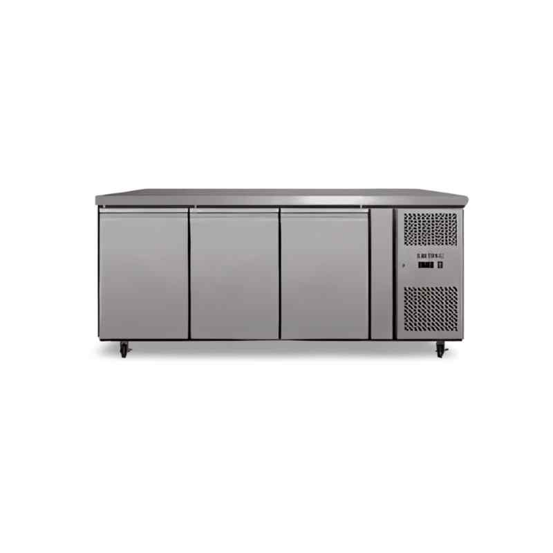 1.8M underbar refrigerator – 3 steel doors
