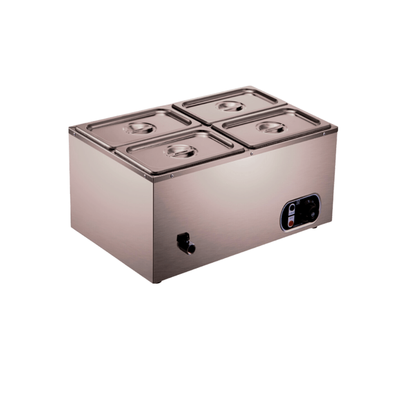 Bain marie with tap 4division hb750