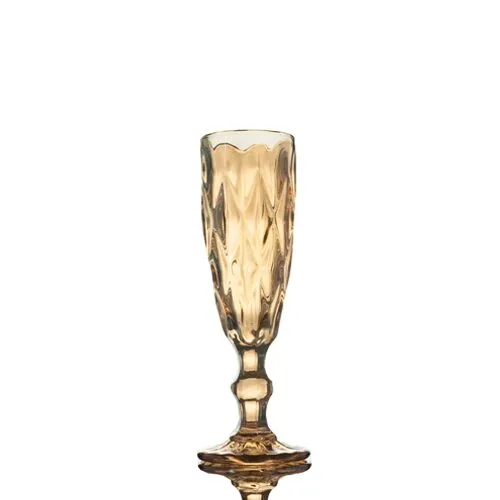 Champagne Flute Crystal Gold Color 6s jpg