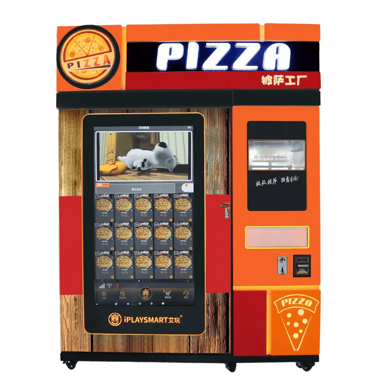 sunrose pizza vending machine front