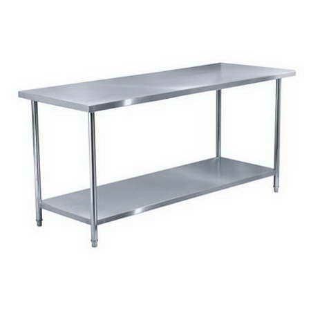 1 5 stainless work table with undershelf